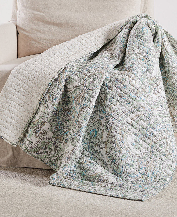 Levtex Assisi Reversible Quilted Throw， 50 x 60