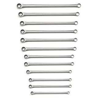 GEARWRENCH 72-Tooth 12 Point Metric XL GearBox Double Box Ratcheting Wrench Set (12-Piece) 85988