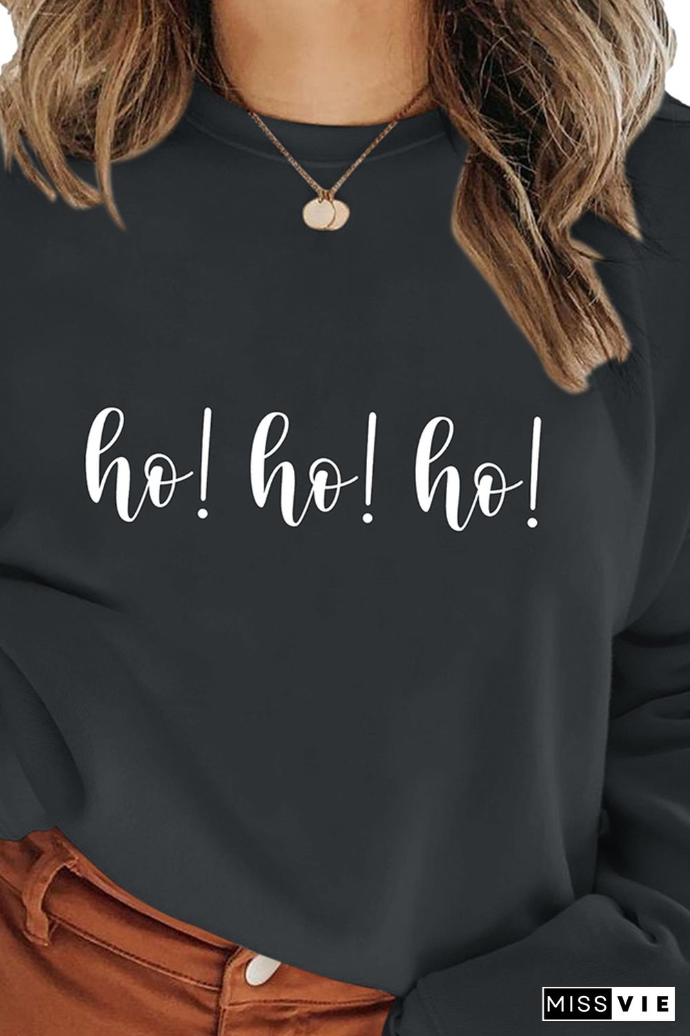 Ho ho ho, Santa Claus Sayings Sweatshirt Wholesale