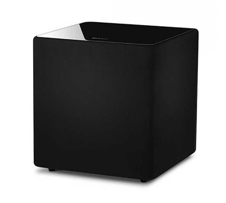 KEF Kube 10b Gloss Black Powered Subwoofer