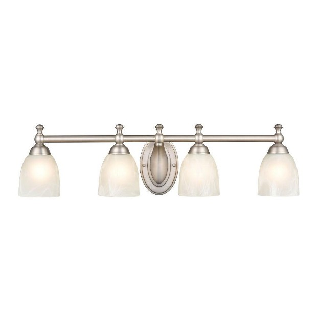 Millennium Lighting 4 Light Vanity Satin Nickel