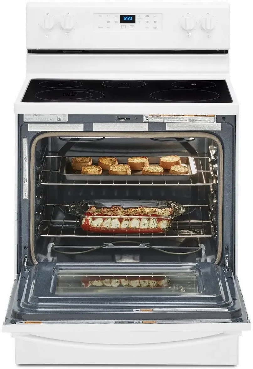 Whirlpool 5.3 cu. ft. Electric Range - 30 Inch White