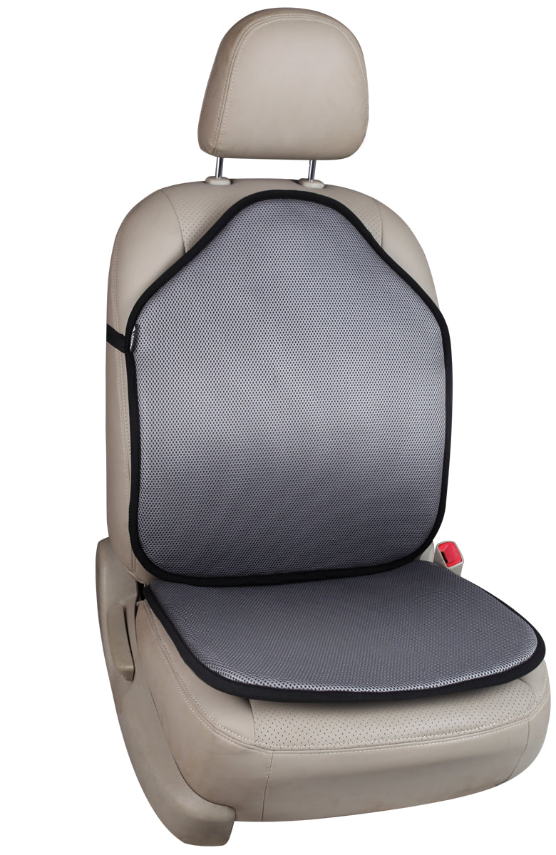 Leader Accessories Universal Car Seat Cover Cushion Grey Seat Protector Double Sides Multi-Funtional Seat Cushion for Summer and Winter Easy Instation