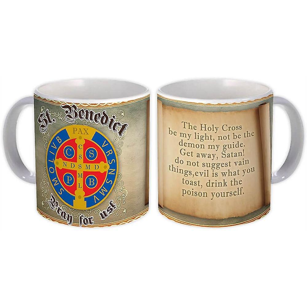 Gift Mug: Saint Benedict Medal Catholic