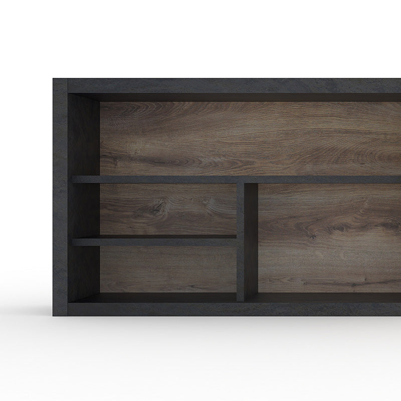 ARTO Display Unit 240cm - Warm Oak & Black