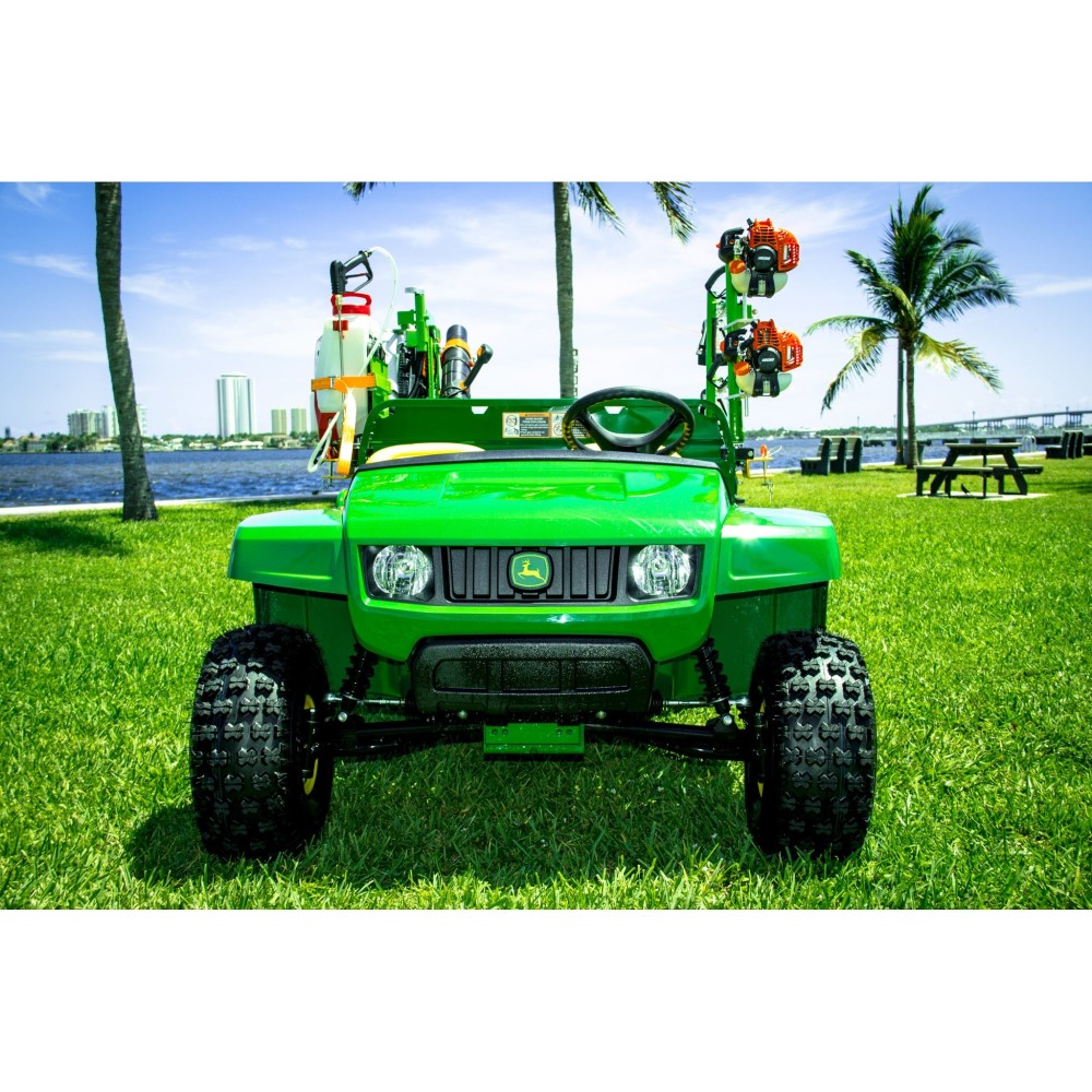 Green Touch Bed Rail System For John Deere Gator Plastic Bed ;