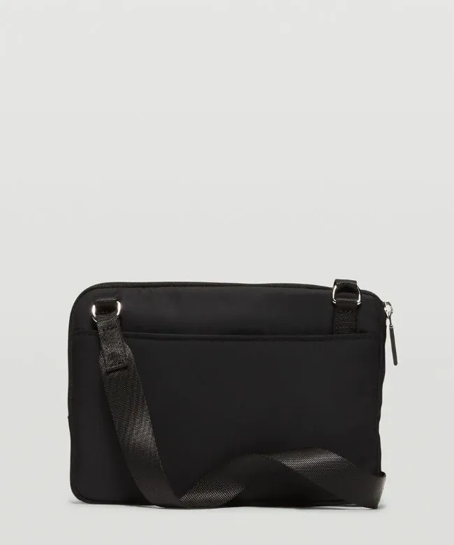 Curved Lines Crossbody Bag