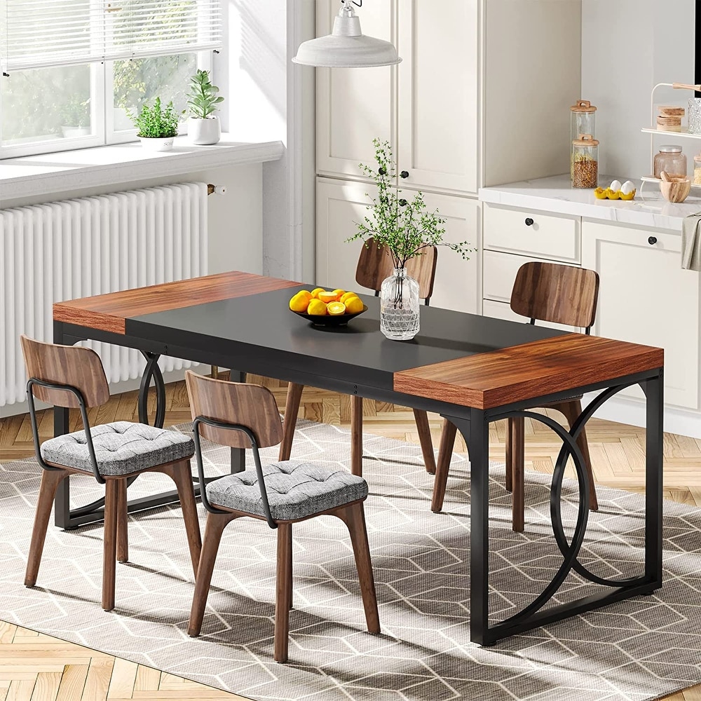 Rectangular Dining Room Table for 4 6 People  63\