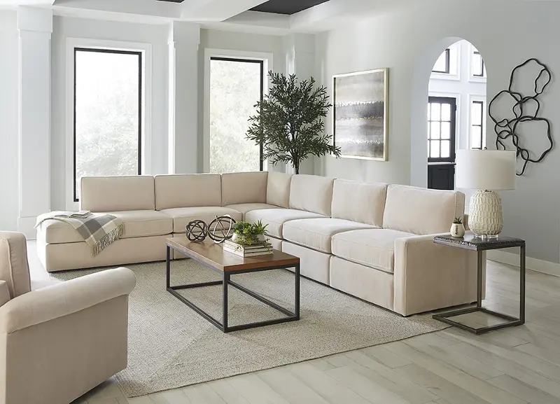 (Re)Formation Sand Beige 6 Piece Sectional