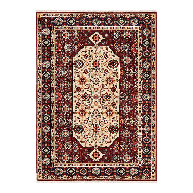 StyleHaven Linwood Persian Ornate Fringed Area Rug