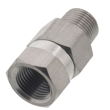 Erie Tools 3/8 Stainless Steel Swivel Coupler for Pressure Washers