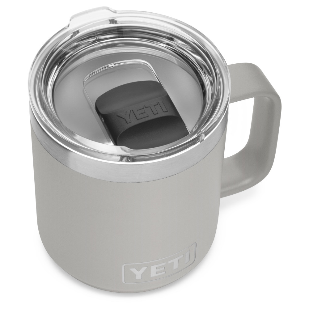 Yeti Rambler Stackable Mug with MagSlider Lid 10oz， Granite Gray