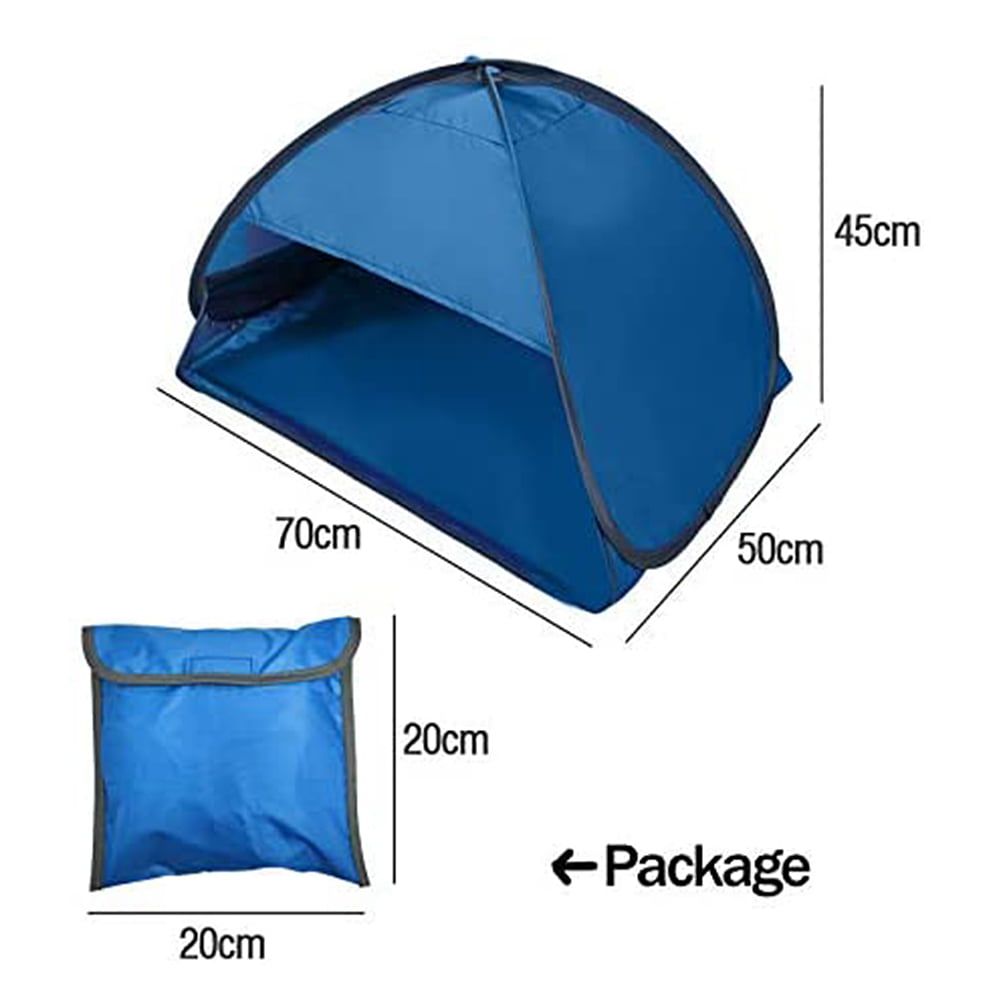 Portable Beach Tent Tent Pillow Small Foldable Sun Protection Personal Tent Sun Shelter Mini Beach Umbrella Tent Outdoor Items