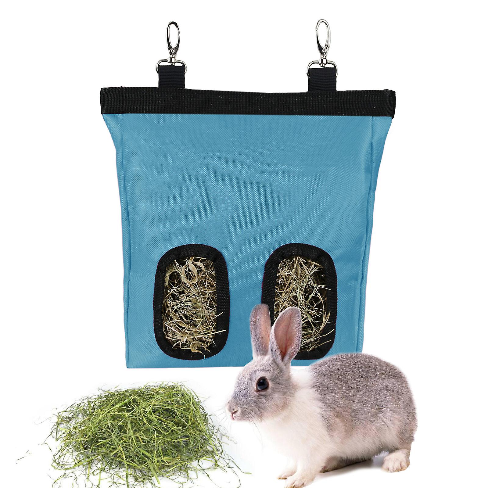 Guinea Pig Hay Bag Rabbit Feeding Bag Small Animal Hay Feeder Bag Hanging Feeder Sack