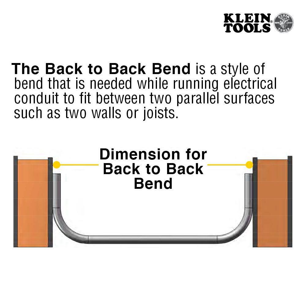Klein Tools Assembled Aluminum Bender 3/4 EMT 56207 from Klein Tools