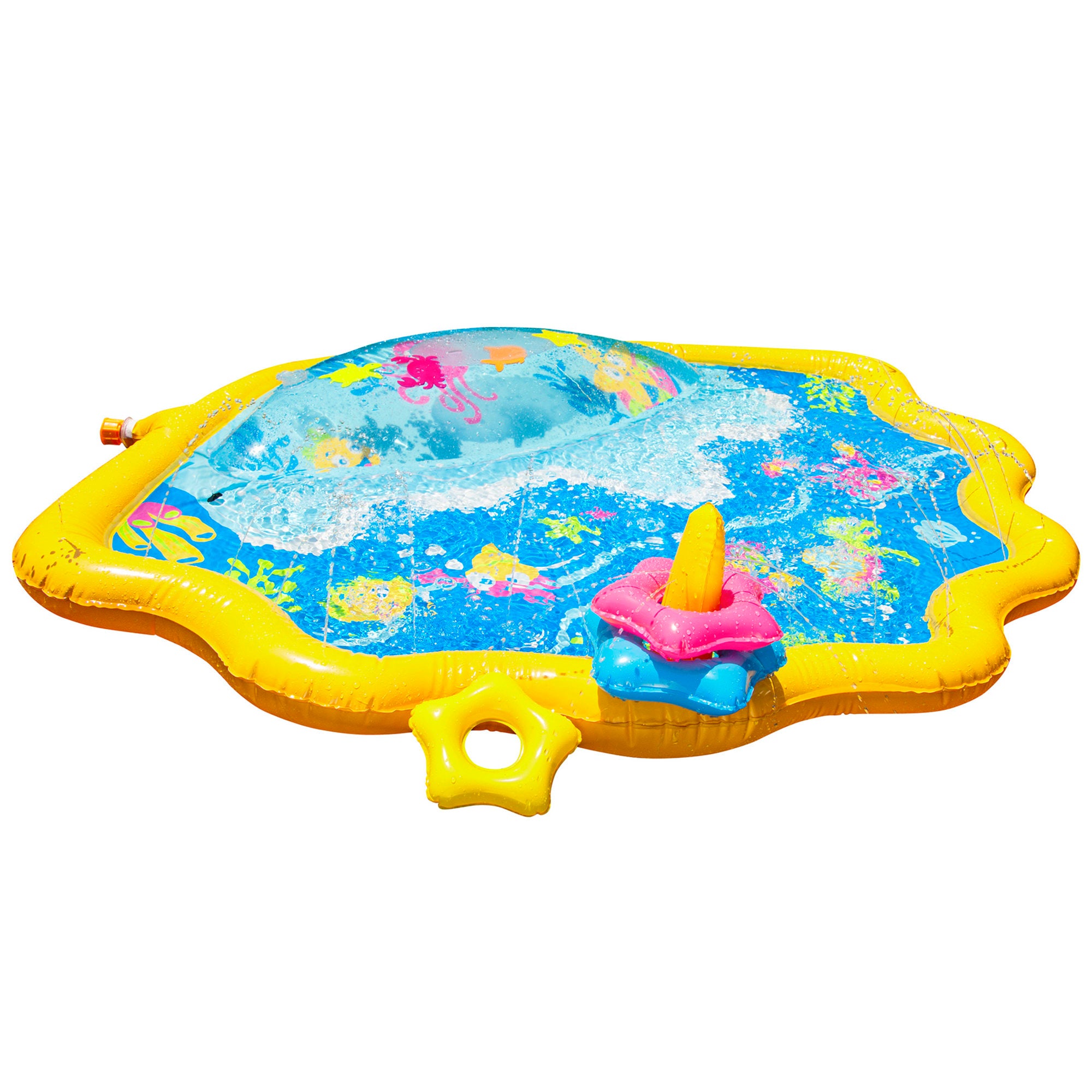 Banzai Jr. Tidepool Discovery Sprinkling Mat, 18 Months & Up