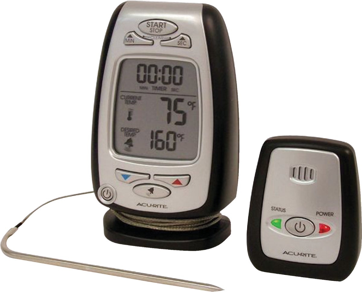 Acu-Rite Wireless Cooking Kitchen Thermometer With Wireless Pager