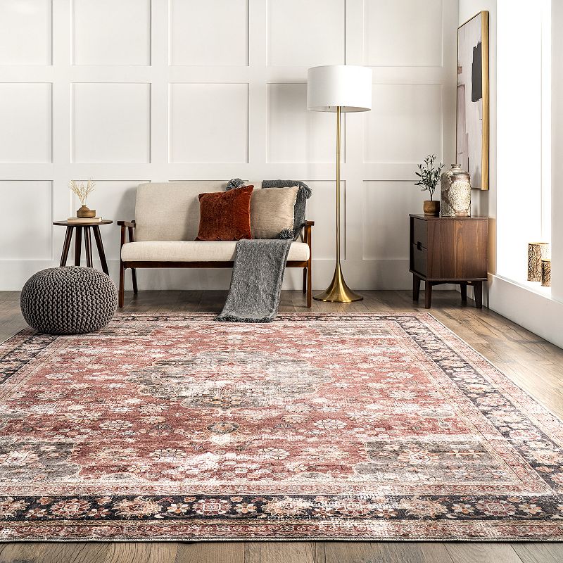 nuLOOM Emelina Traditional Persian Area Rug