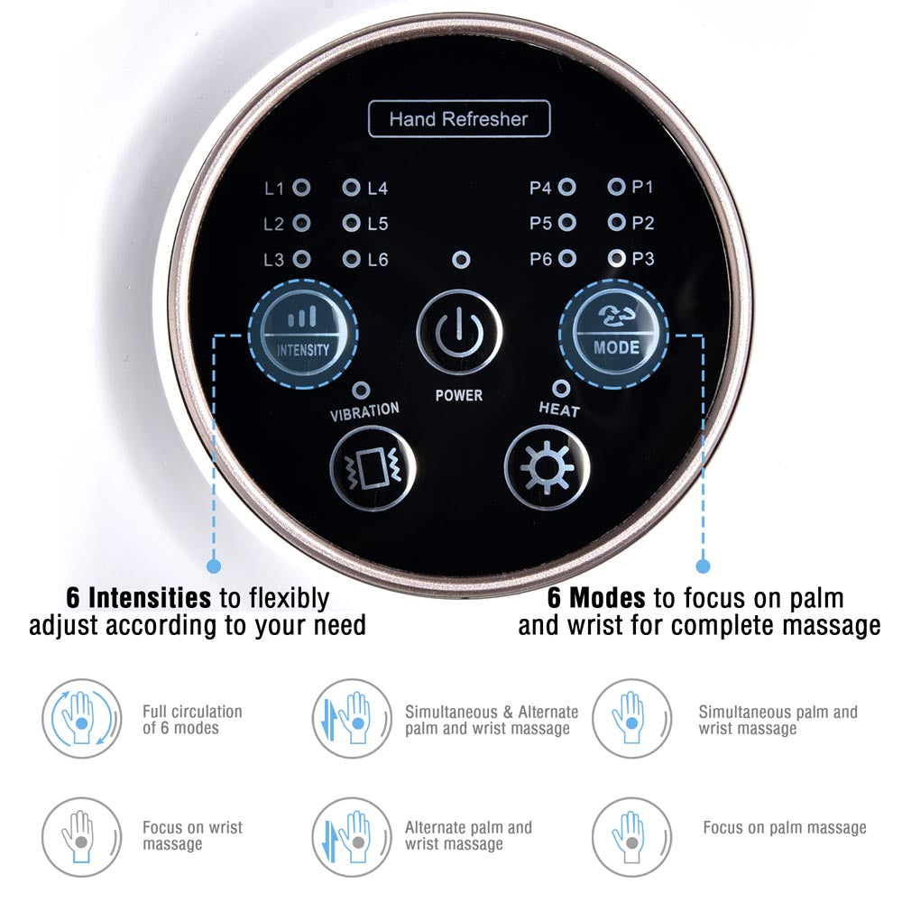 TheLAShop Hand Massager for Carpal Tunnel Hand Reflexology Cordless