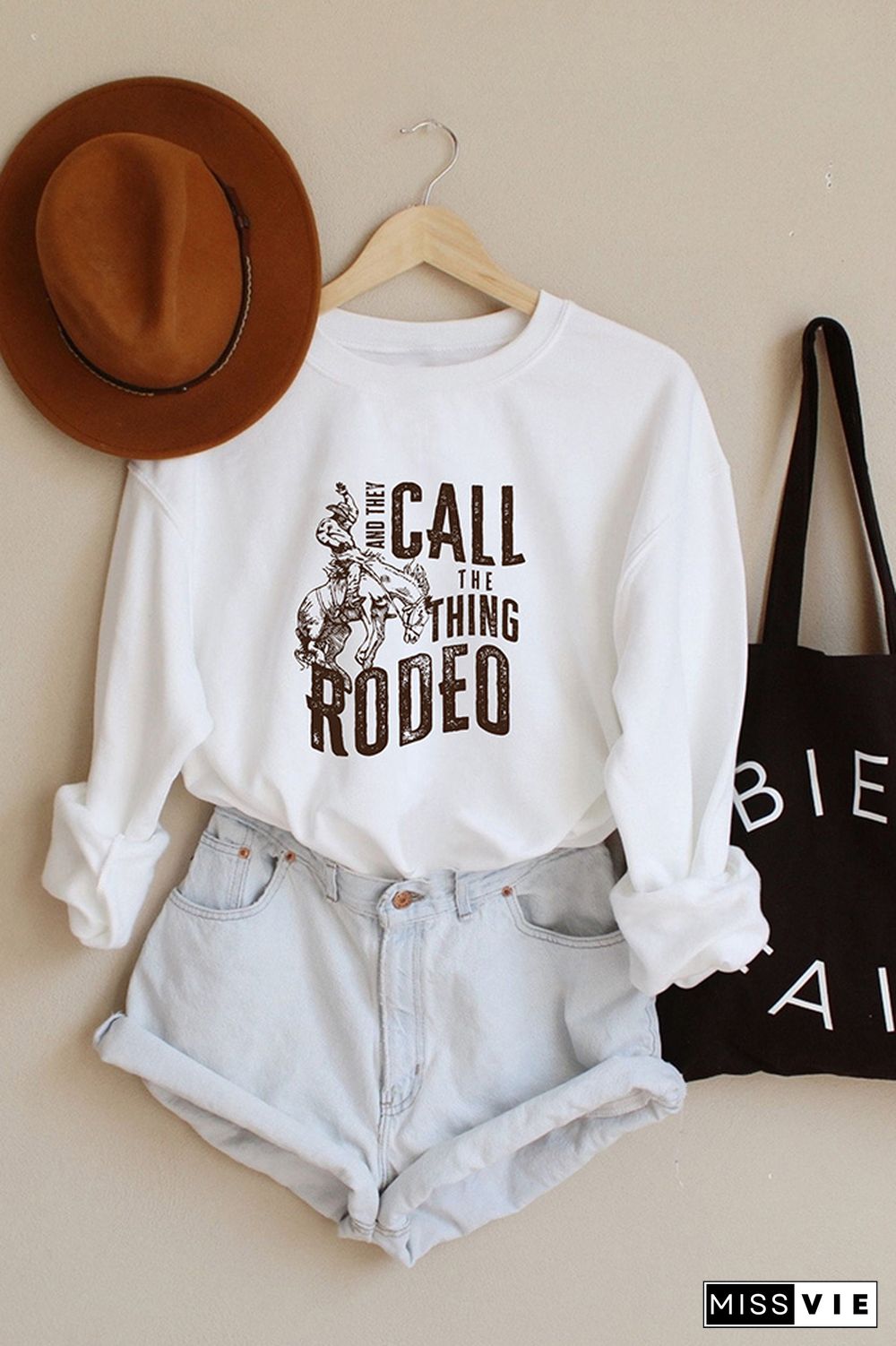 And they Call The Thing Rodeo Sweatshirt