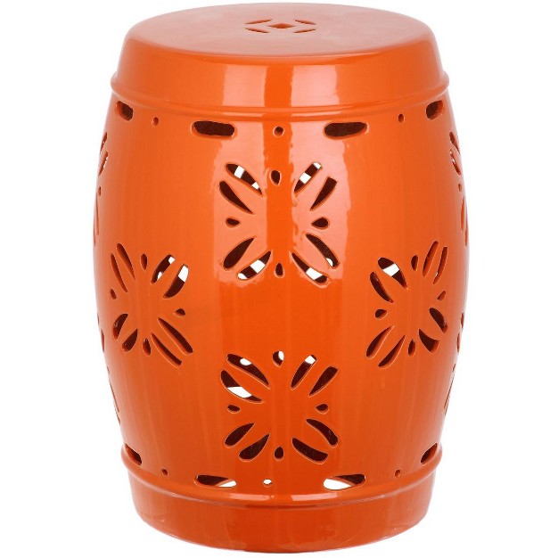 Sakura Ceramic Garden Stool Safavieh