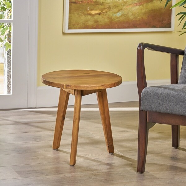 Side Table Ourdoor Garden Coffee Table Wood Side Table