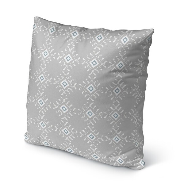 ZINA BLUE Indoor-Outdoor Pillow By Kavka Designs