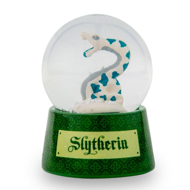 Silver Buffalo Harry Potter House Slytherin Collectible Snow Globe 2 5 Inches Tall