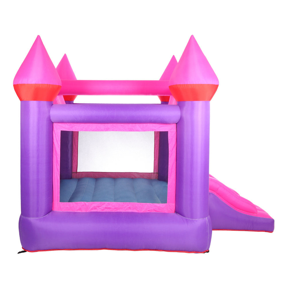 Inflatable Bounce House for Kids, 420D Oxford Cloth Bouncy Castle with Slide/Blower