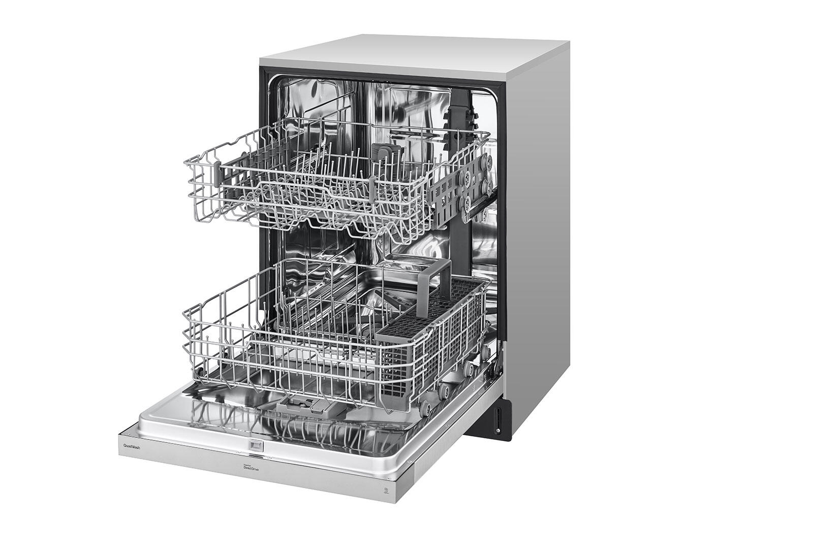 Lg LDFN3432T Front Control Dishwasher With Quadwash™