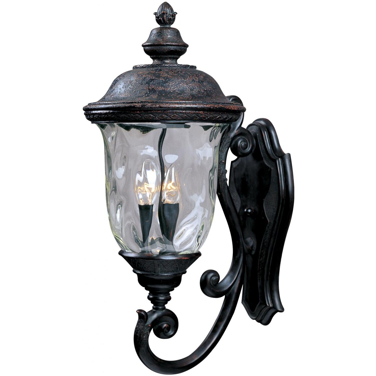 Maxim Carriage House DC Three Light 26-Inch Outdoor Wall Light