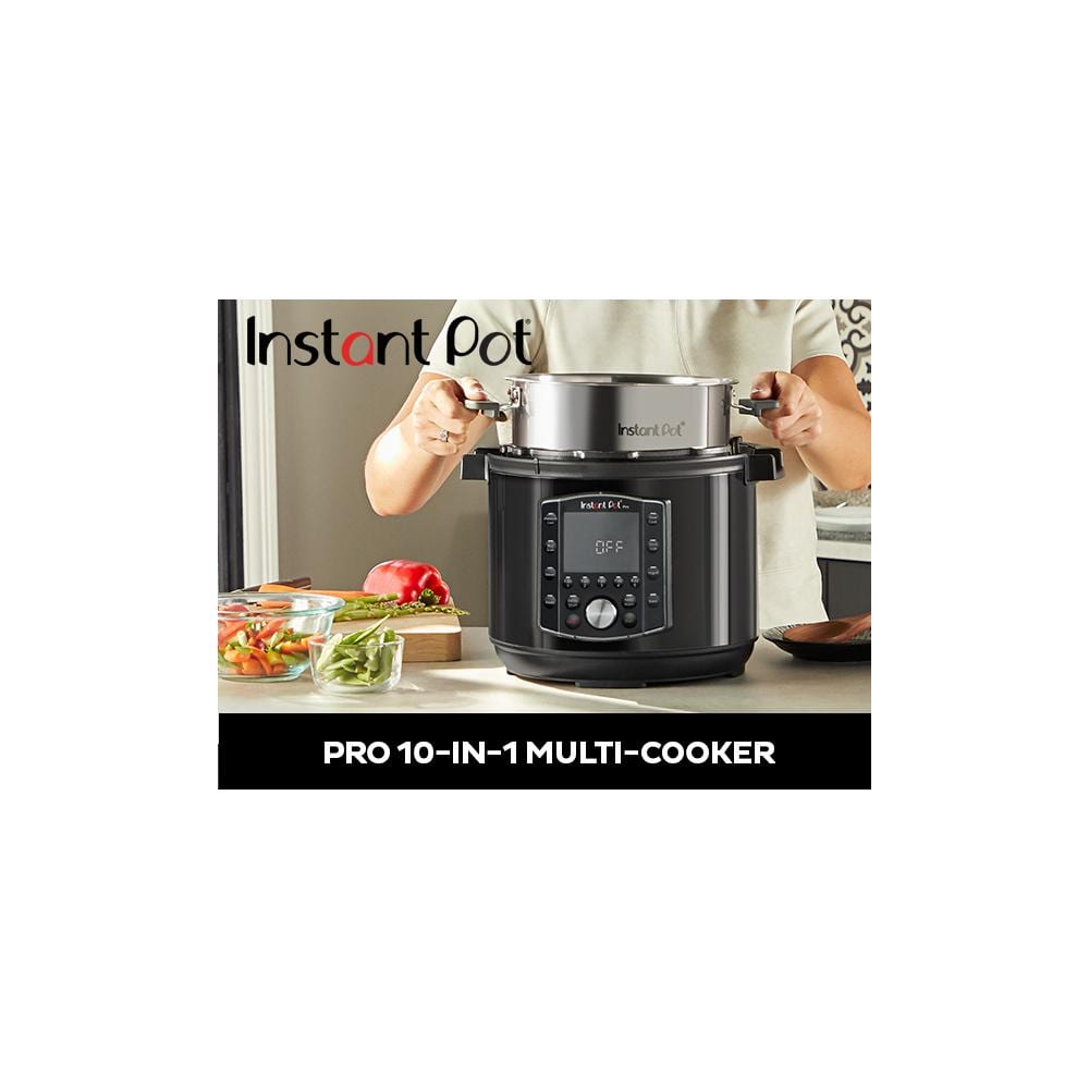 Instant Pot 6 qt. Matte Black Duo Pro Electric Pressure Cooker 112-0123-01