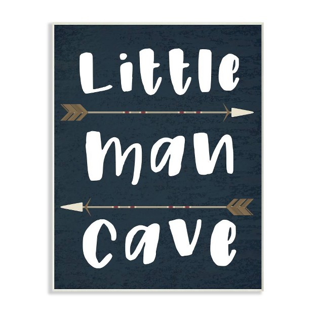 Little Man Cave Arrows Oversized Kids x27 Wall Plaque Art Stupell Industries