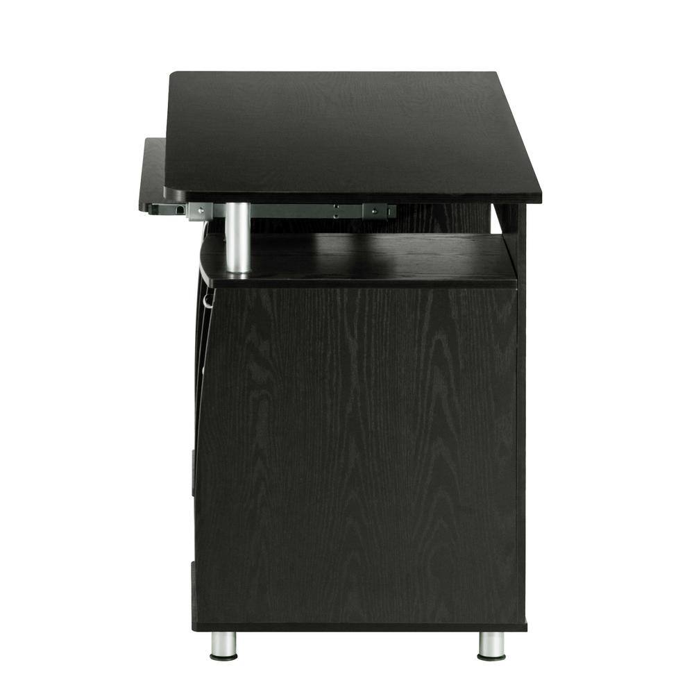 TECHNI MOBILI 47.5 in. W Complete Workstation Computer Desk with Storage Espresso RTA-4985D-ES18