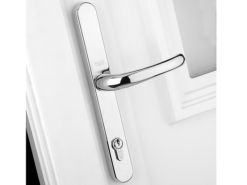 Yale Locks Retro Door Handle PVCu Polished Chrome Finish YALPPVCRHPC