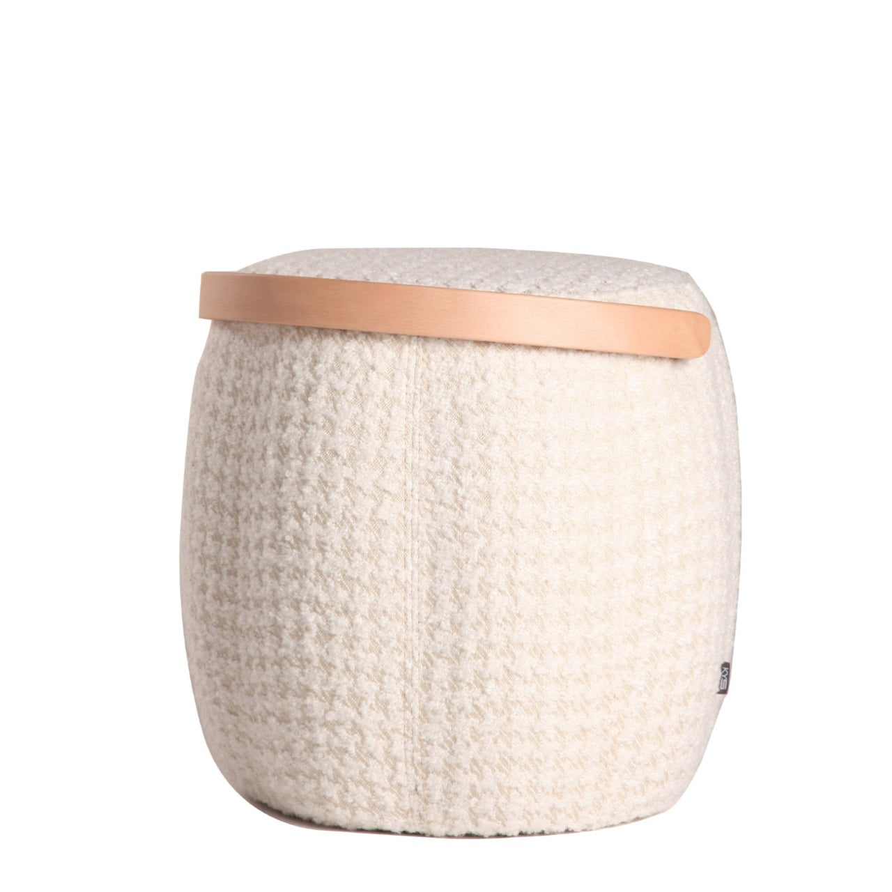 Flora Pouf Bakrac-N-White