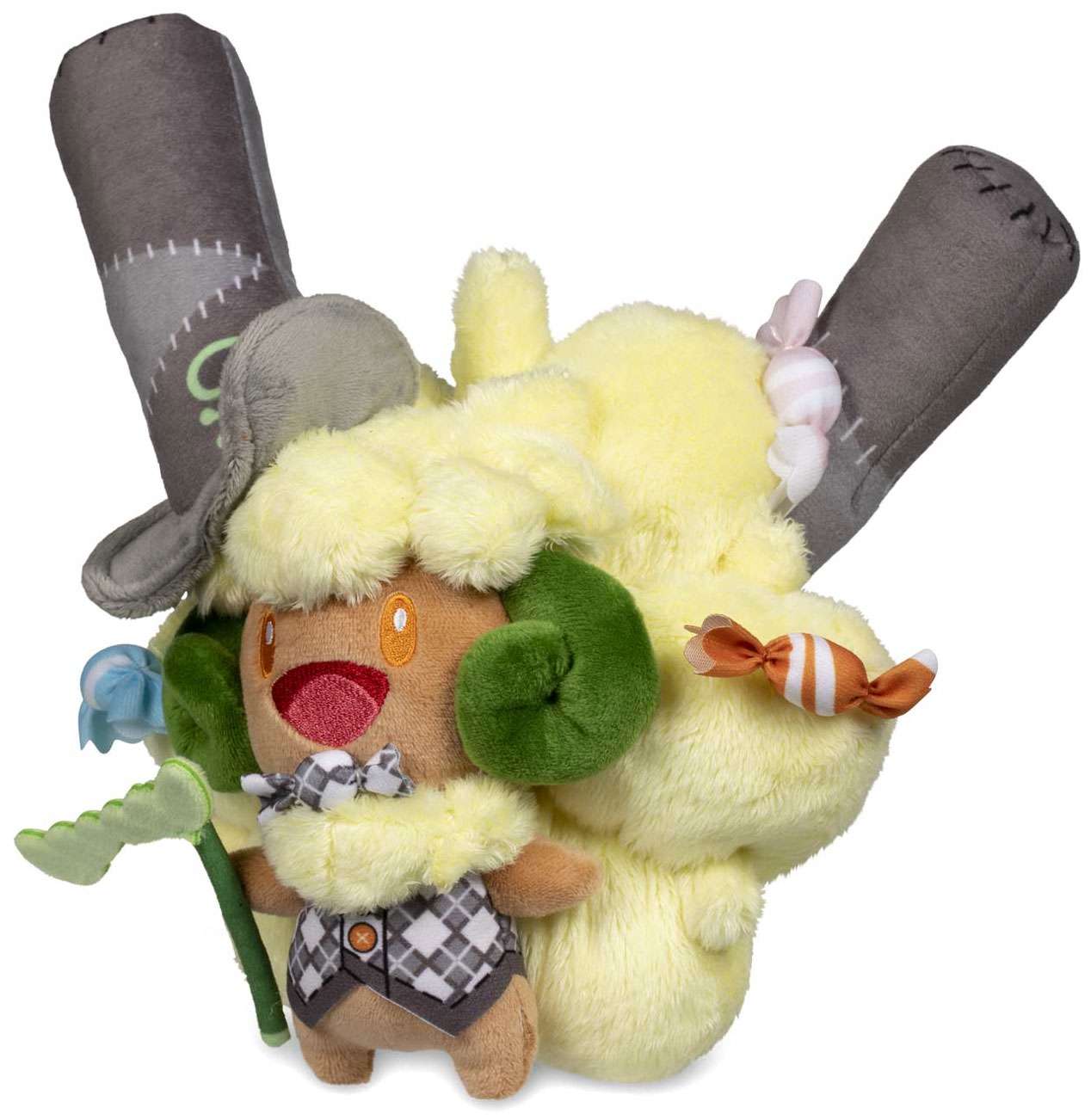 Pokemon Pumpkin Party Whimsicott Plush