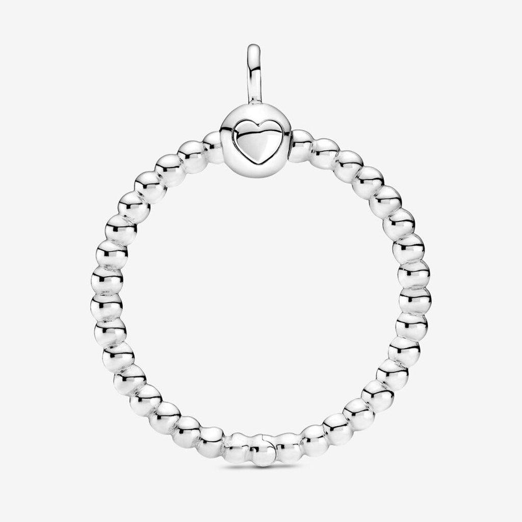 PANDORA  Pandora Moments Medium Beaded O Pendant