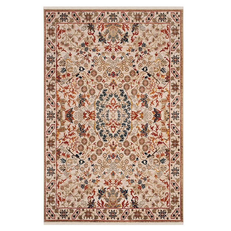 Safavieh Kashan Kayla Floral Framed Rug