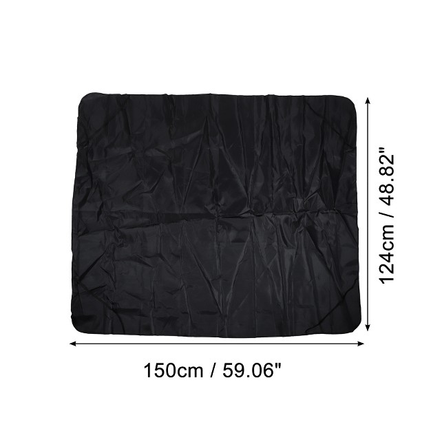 Unique Bargains Universal Car Back Seat Cover Pet Waterproof Non slip Protector Pad Oxford Cloth Black