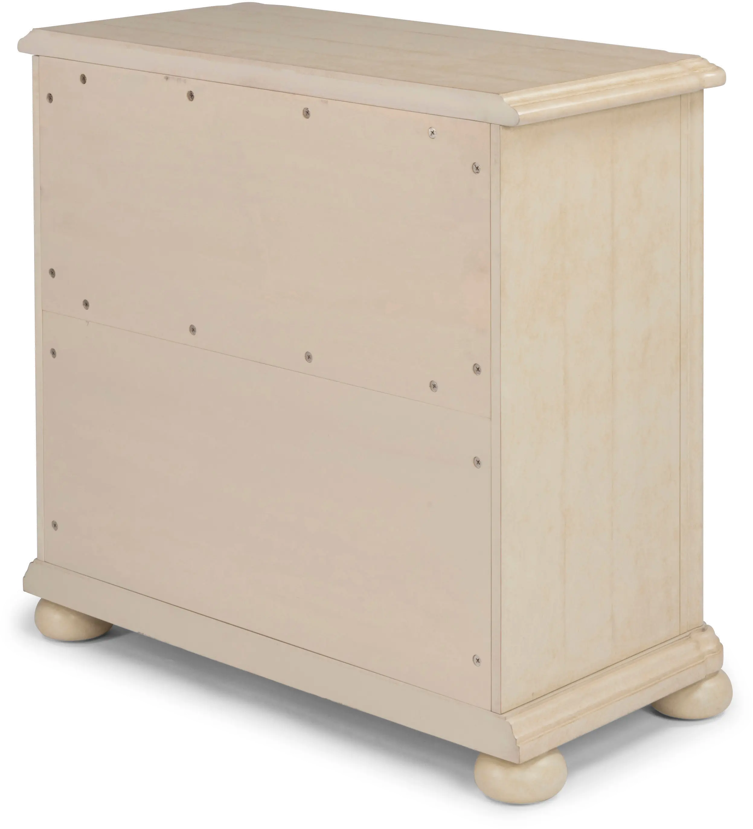 Provence Antiqued White 3 Drawer Chest