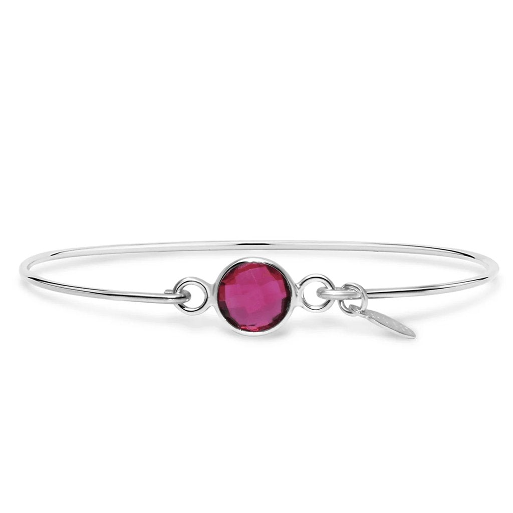 Stia  Signature Skinny Bracelet Ruby