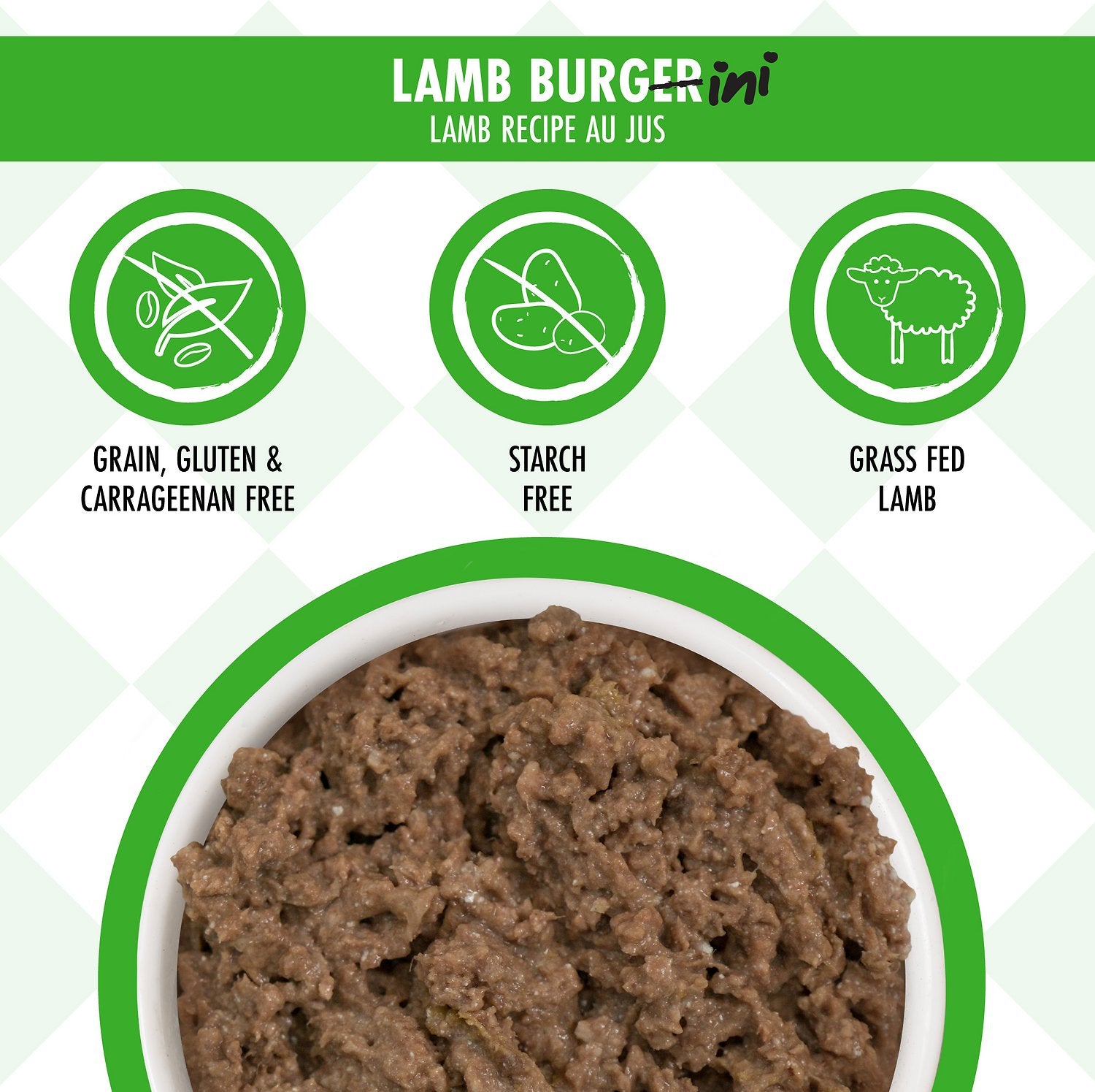 Weruva Cats In The Kitchen Lamb Burgini Lamb Recipe Au Jus Grain Free