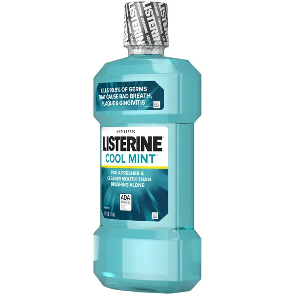 Listerine 1 Liter Cool Mint Antiseptic Mouthwash