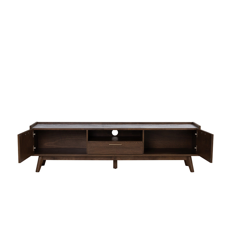 BREDA Entertainment TV Unit 180cm - Walnut