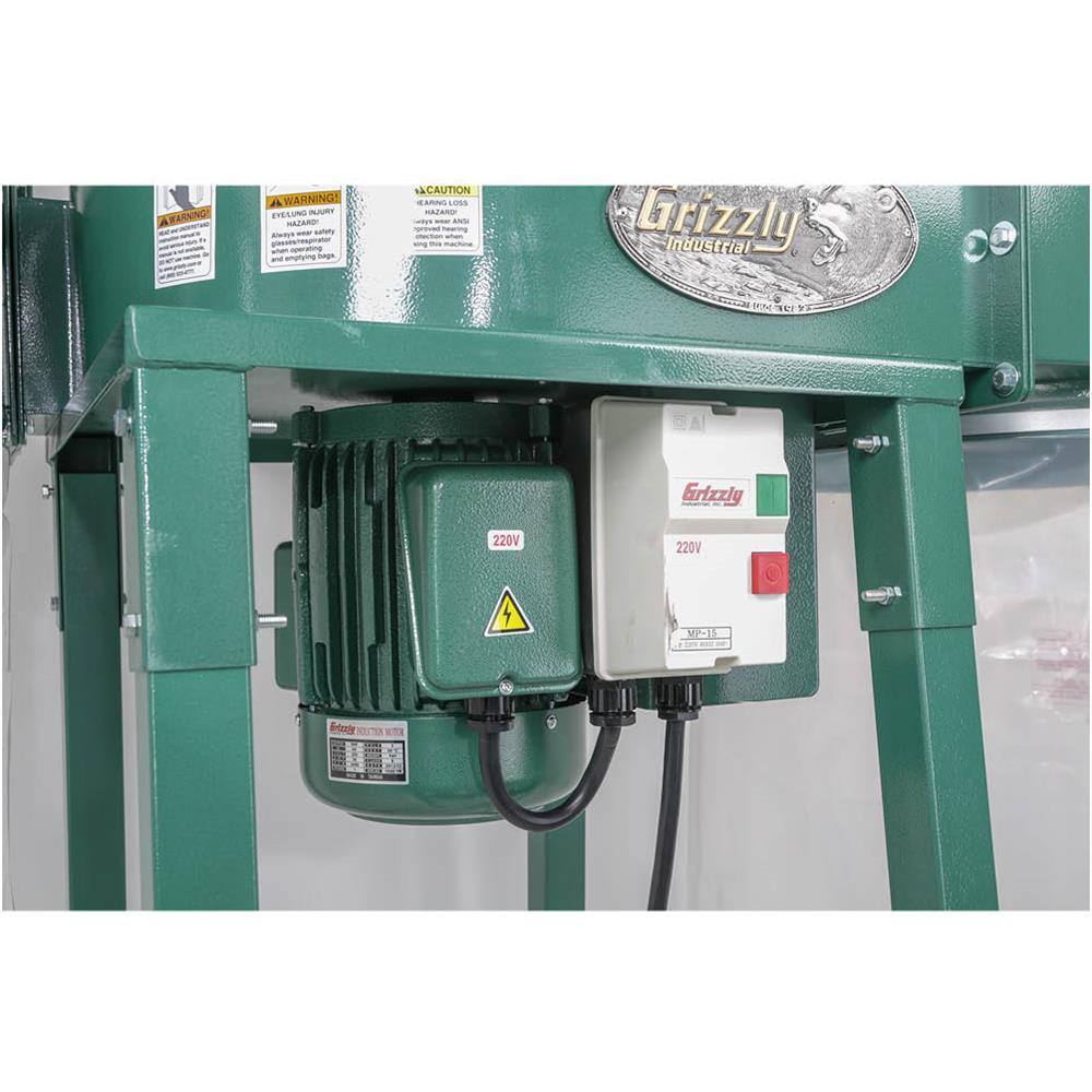 Grizzly Industrial 5 HP Industrial Dust Collector G0672