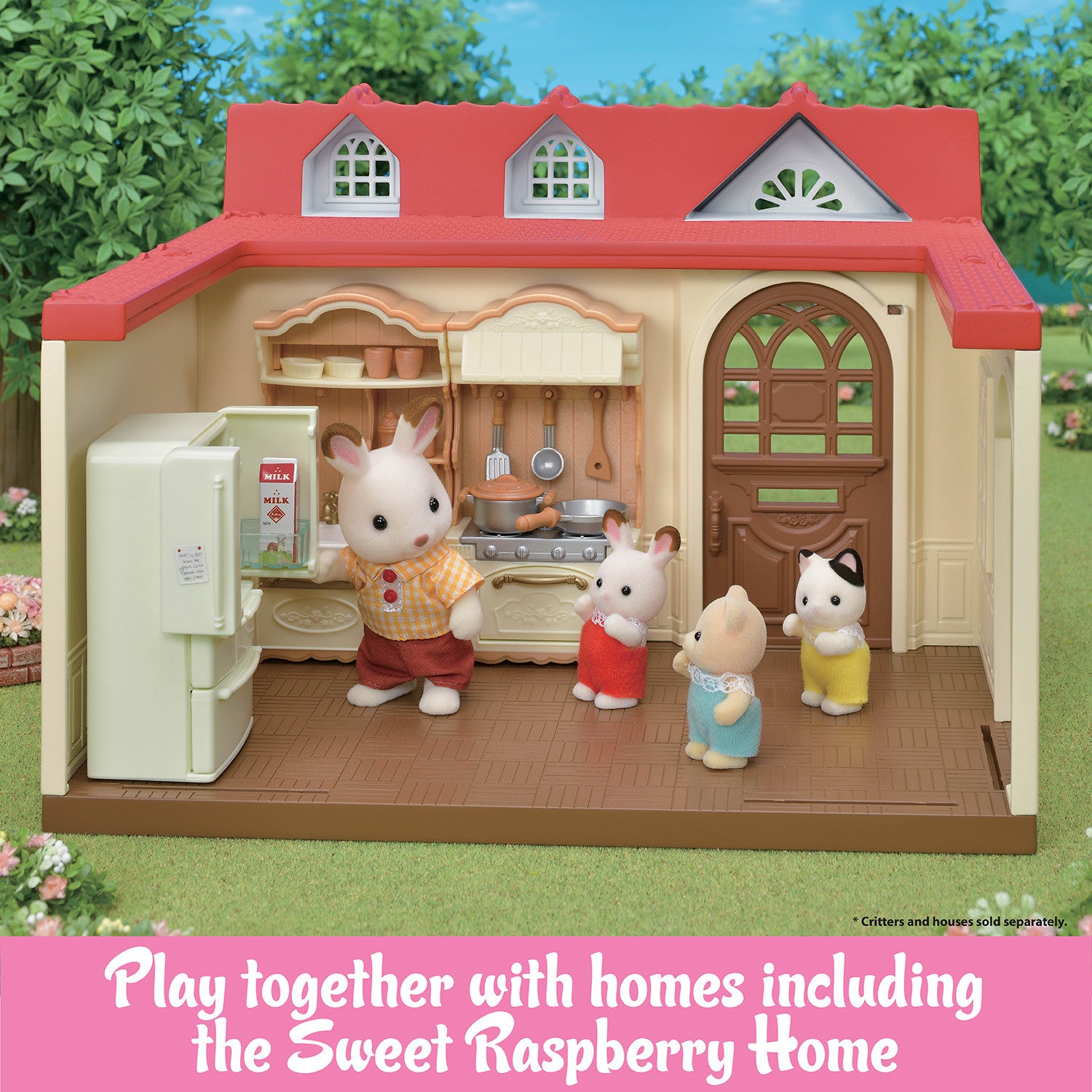 Calico Critters Kitchen Playset, Dollhouse Furniture and Accessories