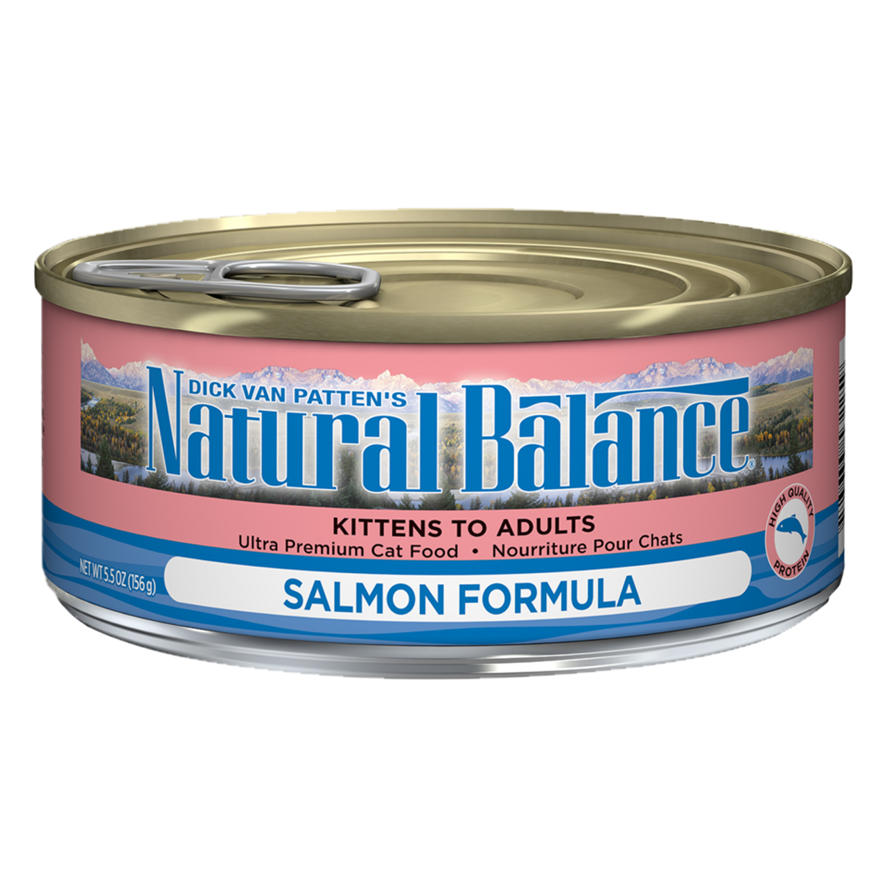 Natural Balance Original Ultra Salmon Canned Cat Formula， 5.5oz