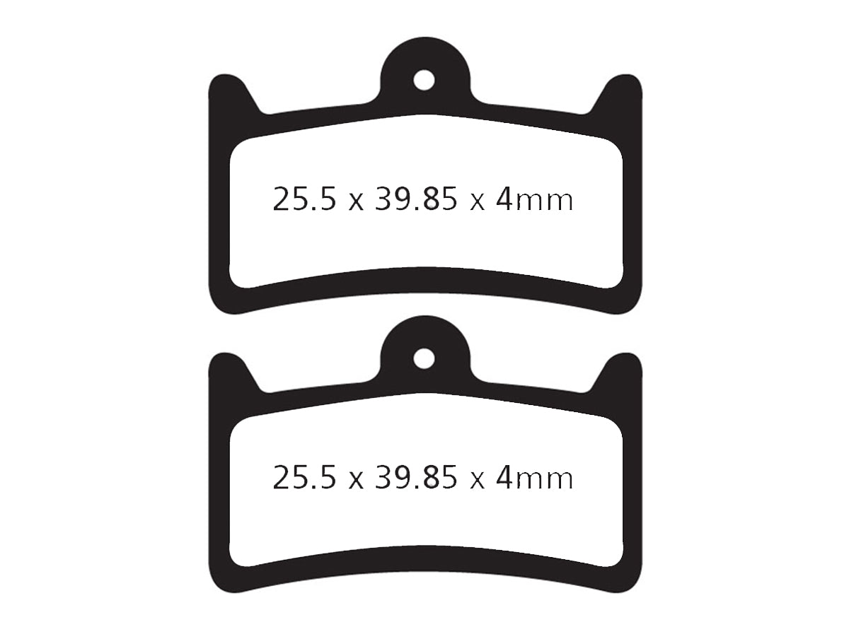 Braking Italy MTB Disc Brake Pad - Hope V4