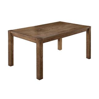 Best Master Furniture Janet 60 in. Driftwood Rectangular Dining Table JANETDT